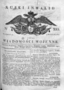 Ruski inwalid czyli wiadomości wojenne 1817, Nr 210