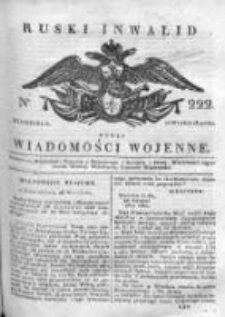 Ruski inwalid czyli wiadomości wojenne 1817, Nr 222