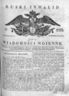 Ruski inwalid czyli wiadomości wojenne 1817, Nr 228