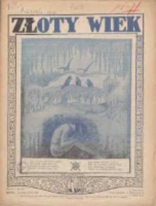 Złoty Wiek : czasopismo oparte na rzeczywistości, przekonaniu i nadziei : dwutygodnik, 1927-1928, R. III, Nr 65