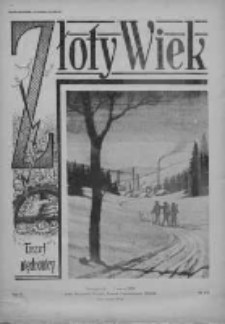Złoty Wiek : czasopismo oparte na rzeczywistości, przekonaniu i nadziei : dwutygodnik, 1934, R. X, Nr 210