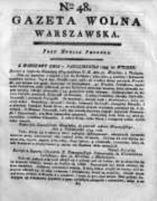 Gazeta Warszawska = (Gazeta Wolna Warszawska) 1794, Nr48
