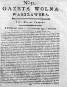 Gazeta Warszawska = (Gazeta Wolna Warszawska) 1794, Nr52