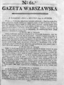 Gazeta Warszawska 1794, Nr61
