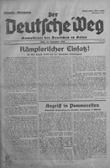 Der Deutsche Weg 13 grudzień 1936 nr 49