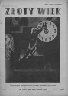 Złoty Wiek : czasopismo oparte na rzeczywistości, przekonaniu i nadziei : dwutygodnik, 1935, R. XI, Nr 253ab
