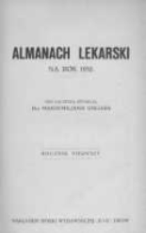 Almanach Lekarski, 1932, R.1