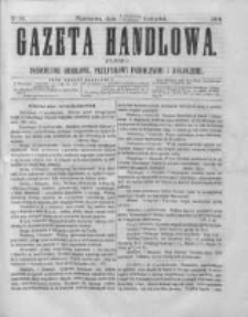 Gazeta Handlowa. Pismo poświęcone handlowi, przemysłowi fabrycznemu i rolniczemu, 1864, Nr 28