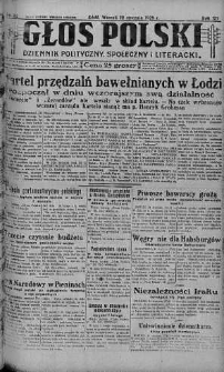 Głos Polski : dziennik polityczny, społeczny i literacki 22 styczeń 1929 nr 22