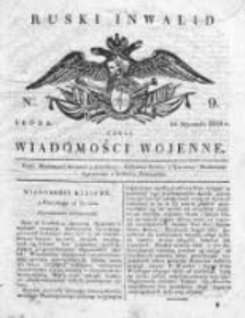 Ruski inwalid czyli wiadomości wojenne 1820, Nr 9
