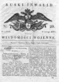 Ruski inwalid czyli wiadomości wojenne 1820, Nr 29