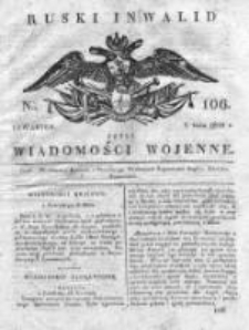 Ruski inwalid czyli wiadomości wojenne 1820, Nr 106