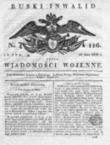 Ruski inwalid czyli wiadomości wojenne 1820, Nr 116