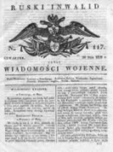 Ruski inwalid czyli wiadomości wojenne 1820, Nr 117