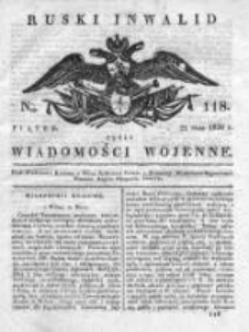 Ruski inwalid czyli wiadomości wojenne 1820, Nr 118