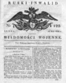 Ruski inwalid czyli wiadomości wojenne 1820, Nr 122
