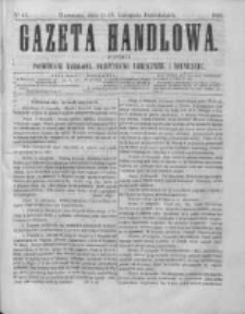 Gazeta Handlowa. Pismo poświęcone handlowi, przemysłowi fabrycznemu i rolniczemu, 1864, Nr 43
