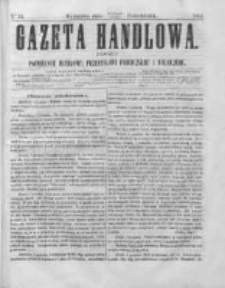 Gazeta Handlowa. Pismo poświęcone handlowi, przemysłowi fabrycznemu i rolniczemu, 1864, Nr 55