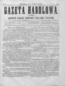 Gazeta Handlowa. Pismo poświęcone handlowi, przemysłowi fabrycznemu i rolniczemu, 1864, Nr 57