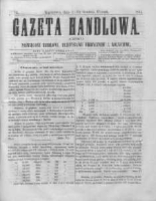Gazeta Handlowa. Pismo poświęcone handlowi, przemysłowi fabrycznemu i rolniczemu, 1864, Nr 61