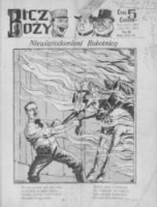 Bicz Boży. Tygodnik Satyryczno-Humorystyczny 1918, R. X, Nr 22
