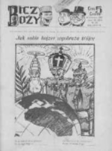 Bicz Boży. Tygodnik Satyryczno-Humorystyczny 1918, R. X, Nr 23
