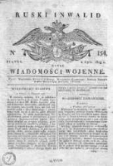 Ruski inwalid czyli wiadomości wojenne 1819, Nr 154