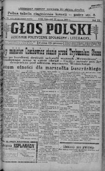 Głos Polski : dziennik polityczny, społeczny i literacki 21 marzec 1929 nr 79
