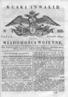 Ruski inwalid czyli wiadomości wojenne 1819, Nr 188