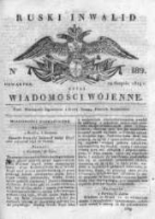Ruski inwalid czyli wiadomości wojenne 1819, Nr 189