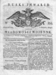 Ruski inwalid czyli wiadomości wojenne 1819, Nr 195