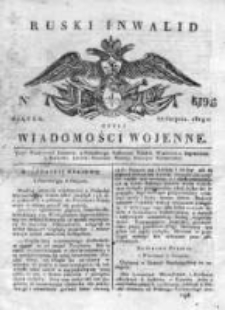 Ruski inwalid czyli wiadomości wojenne 1819, Nr 196