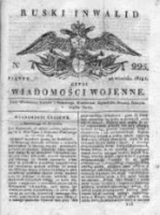 Ruski inwalid czyli wiadomości wojenne 1819, Nr 225
