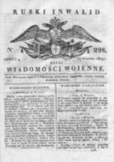 Ruski inwalid czyli wiadomości wojenne 1819, Nr 226