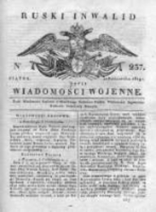 Ruski inwalid czyli wiadomości wojenne 1819, Nr 237