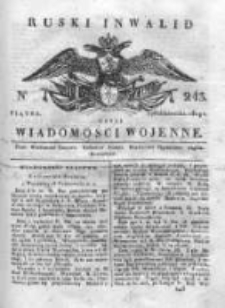 Ruski inwalid czyli wiadomości wojenne 1819, Nr 243