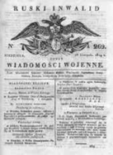 Ruski inwalid czyli wiadomości wojenne 1819, Nr 269