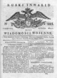 Ruski inwalid czyli wiadomości wojenne 1819, Nr 284
