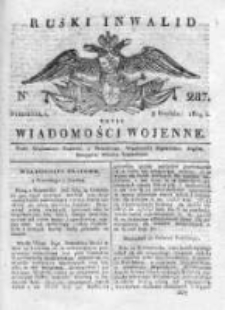 Ruski inwalid czyli wiadomości wojenne 1819, Nr 287