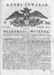 Ruski inwalid czyli wiadomości wojenne 1819, Nr 291