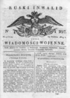 Ruski inwalid czyli wiadomości wojenne 1819, Nr 297