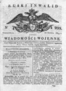 Ruski inwalid czyli wiadomości wojenne 1819, Nr 299