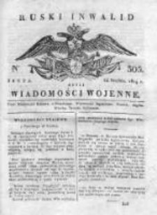 Ruski inwalid czyli wiadomości wojenne 1819, Nr 303