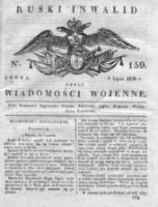 Ruski inwalid czyli wiadomości wojenne 1820, Nr 159