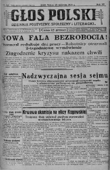 Głos Polski : dziennik polityczny, społeczny i literacki 20 kwiecień 1929 nr 107
