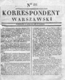 Korespondent, 1833, II, Nr 215