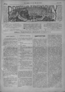 Przegląd Tygodniowy Życia Społecznego Literatury i Sztuk Pięknych 1886, R.XXI, Nr 11