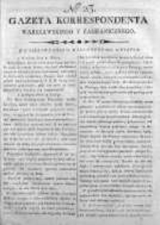 Gazeta Korrespondenta Warszawskiego y Zagranicznego 1800, Nr 23