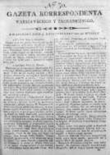 Gazeta Korrespondenta Warszawskiego y Zagranicznego 1800, Nr 30