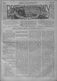 Przegląd Tygodniowy Życia Społecznego Literatury i Sztuk Pięknych 1886, R.XXI, Nr 17